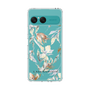スリムプロテクションケース［ LAGUNAMOON - ニュアンスフラワー - Clear ］