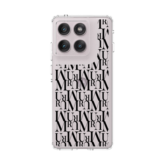 スリムプロテクションケース［ MURUA - モノグラム - Black ］