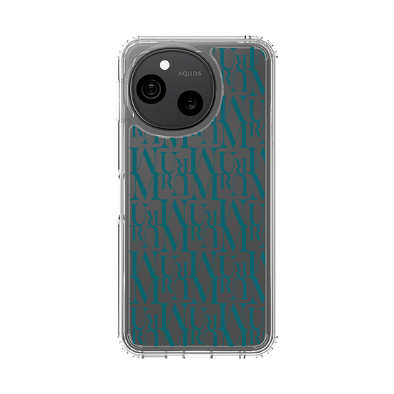 スリムプロテクションケース［ MURUA - モノグラム - Green ］