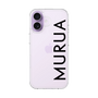 スリムプロテクションケース［ MURUA - ロゴ - Black ］