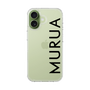 スリムプロテクションケース［ MURUA - ロゴ - Black ］