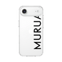 スリムプロテクションケース［ MURUA - ロゴ - Black ］