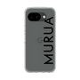 スリムプロテクションケース［ MURUA - ロゴ - Black ］