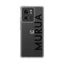 スリムプロテクションケース［ MURUA - ロゴ - Black ］