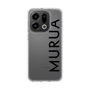 スリムプロテクションケース［ MURUA - ロゴ - Black ］