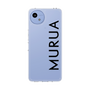 スリムプロテクションケース［ MURUA - ロゴ - Black ］