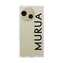 スリムプロテクションケース［ MURUA - ロゴ - Black ］