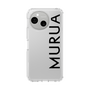 スリムプロテクションケース［ MURUA - ロゴ - Black ］