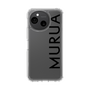 スリムプロテクションケース［ MURUA - ロゴ - Black ］