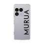 スリムプロテクションケース［ MURUA - ロゴ - Black ］