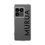 スリムプロテクションケース［ MURUA - ロゴ - Black ］