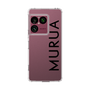 スリムプロテクションケース［ MURUA - ロゴ - Black ］