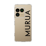 スリムプロテクションケース［ MURUA - ロゴ - Black ］