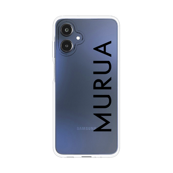 スリムプロテクションケース［ MURUA - ロゴ - Black ］