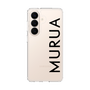 スリムプロテクションケース［ MURUA - ロゴ - Black ］