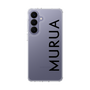 スリムプロテクションケース［ MURUA - ロゴ - Black ］
