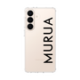スリムプロテクションケース［ MURUA - ロゴ - Black ］