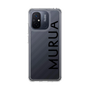 スリムプロテクションケース［ MURUA - ロゴ - Black ］