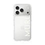 スリムプロテクションケース［ MURUA - ロゴ - White ］