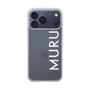 スリムプロテクションケース［ MURUA - ロゴ - White ］