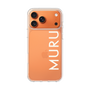 スリムプロテクションケース［ MURUA - ロゴ - White ］