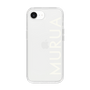 スリムプロテクションケース［ MURUA - ロゴ - White ］
