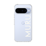 スリムプロテクションケース［ MURUA - ロゴ - White ］
