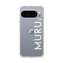 スリムプロテクションケース［ MURUA - ロゴ - White ］