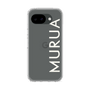 スリムプロテクションケース［ MURUA - ロゴ - White ］