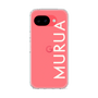 スリムプロテクションケース［ MURUA - ロゴ - White ］