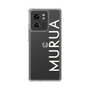 スリムプロテクションケース［ MURUA - ロゴ - White ］