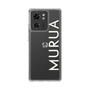スリムプロテクションケース［ MURUA - ロゴ - White ］