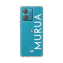 スリムプロテクションケース［ MURUA - ロゴ - White ］