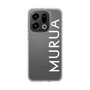 スリムプロテクションケース［ MURUA - ロゴ - White ］