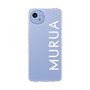 スリムプロテクションケース［ MURUA - ロゴ - White ］
