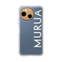 スリムプロテクションケース［ MURUA - ロゴ - White ］