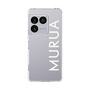 スリムプロテクションケース［ MURUA - ロゴ - White ］