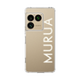 スリムプロテクションケース［ MURUA - ロゴ - White ］