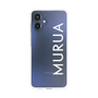 スリムプロテクションケース［ MURUA - ロゴ - White ］