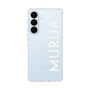 スリムプロテクションケース［ MURUA - ロゴ - White ］