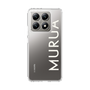 スリムプロテクションケース［ MURUA - ロゴ - White ］