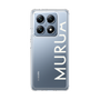 スリムプロテクションケース［ MURUA - ロゴ - White ］