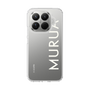 スリムプロテクションケース［ MURUA - ロゴ - White ］