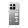 スリムプロテクションケース［ MURUA - ロゴ - White ］
