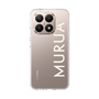スリムプロテクションケース［ MURUA - ロゴ - White ］