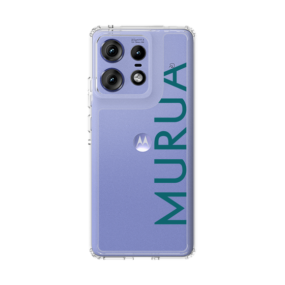 スリムプロテクションケース［ MURUA - ロゴ - Green ］