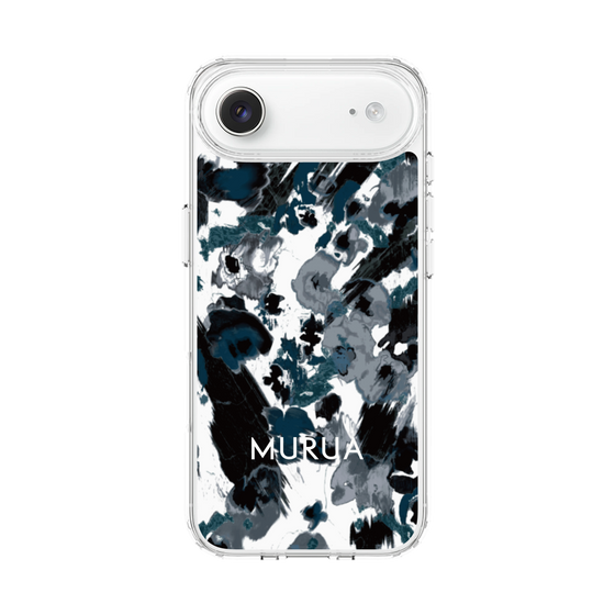 スリムプロテクションケース［ MURUA - アートプリント - Black × White ］