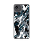 スリムプロテクションケース［ MURUA - アートプリント - Black × White ］