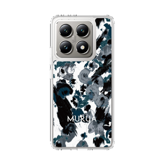 スリムプロテクションケース［ MURUA - アートプリント - Black × White ］