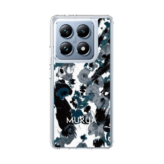 スリムプロテクションケース［ MURUA - アートプリント - Black × White ］